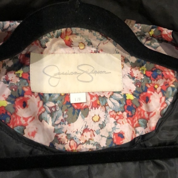 Jessica Simpson Ruffle Trench Coat - Picture 5 of 6